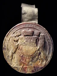 James Is Great Seal, 17. století (vosk)