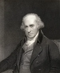 James Watt (1736-1819) z Galerie portrétů, publikoval v roce 1833
