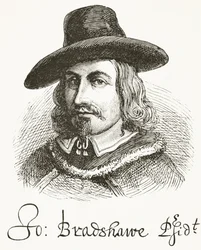 John Bradshaw, z „Národní a domácí historie Anglie“ od Williama Hickmana Smith Aubrey (1858-1916), vydaný v Londýně, kolem roku 1890