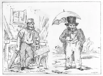 John Dobbs v Anglii a Indii z Delhi Sketchbook
