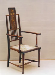 Židle Liberty & Co. (saténové dřevo)