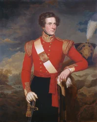 Poručík Robert Hay (1813-46) cca 1838