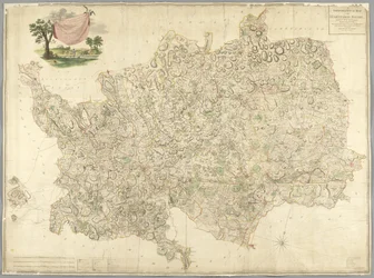 Mapa Hertfordshire