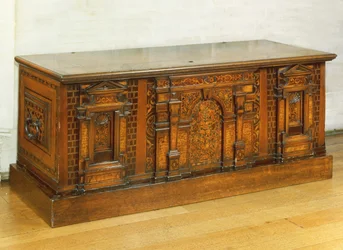 Intarzie Nonsuch truhla (dřevo)