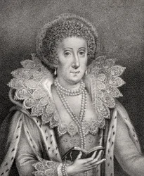 Mary Herbert, ilustrace z „Katalogu královských a vznešených autorů, svazek II“, vydaného v roce 1806