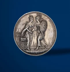 Medaile připomínající korunovaci Viléma a Marie, 1689 (rub 419670)