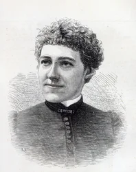 Slečna Charlotte Robinson, domácí umělecká dekoratérka Jejího Veličenstva, 1887