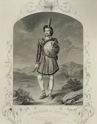 Mr Macready jako Macbeth, dějství I, scéna 3, ve hře Williama Shakespeara (1564-1616)
