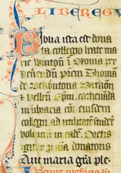 Ms4 f1r, Bible (pero, inkoust a tempera na pergamenu)