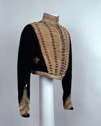 Důstojnická krátká žabí bunda, kolem roku 1854