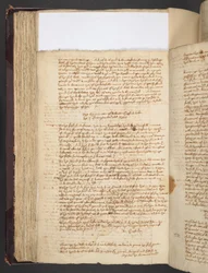 Dokumenty týkající se Mary Queen of Scots, Harley MS 290 f.115v, c.1550-1650 (pero & inkoust na papíře)