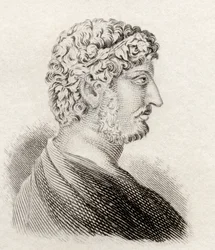 Persius, z "Crabbova historického slovníku", vydaného v roce 1825.