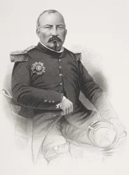 Pierre Francois Joseph Bosquet, z „Galerie historických portrétů“, vydané kolem roku 1880
