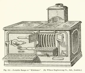 Portable Range nebo Kitchener, Wilson Engineering Company; Londýn