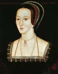 Portrét Anny Boleynové, kolem 1533-36 (olej na panelu)