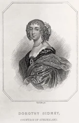 Portrét Dorothy Sidney, hraběnky ze Sunderlandu, 1835
