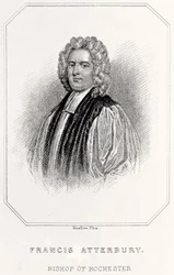 Portrét Francise Atterburyho, biskupa z Rochesteru, 1835
