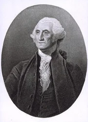 Portrét George Washingtona (1732-1799) (rytina)
