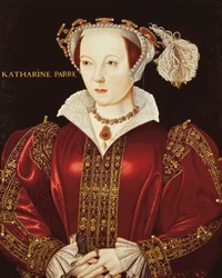 Portrét Katherine Parr, kolem roku 1545 (olej na panelu)