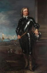 Portrét Olivera Cromwella