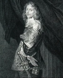 Portrét Roberta Dormera (1610-43) 1. hraběte z Caernarvonu, z „Lodge