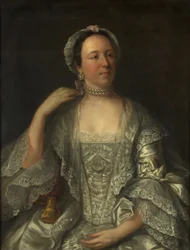 Portrét Sarah Page (olej na plátně)