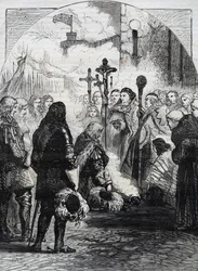Recepce Jakuba II. v Dublinu, publikovaná v 