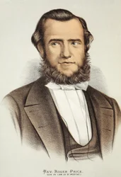 Rev. Roger Price, ilustrace z Obrazového vydání života a objevů Davida Livingstona od J. Ewinga Richieho, pub. od A. Fullarton & Co., 1876