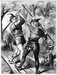 Robin Hood a Malý John