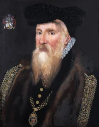 Sir Gilbert Dethick, Podvazkový král erbu