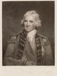 Sir Ralph Abercromby, rytíř z Bath, cca 1800 (tečkovaná rytina)
