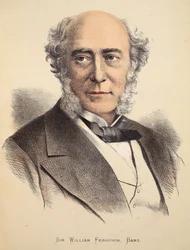 Sir William Ferguson, Bart, ilustrace z Obrazového vydání života a objevů Davida Livingstonea od J. Ewinga Richieho, pub. od A. Fullarton & Co., 1876