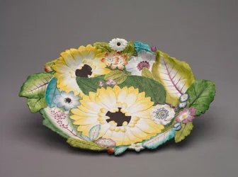 Stánek, Chelsea Porcelain Factory, kolem roku 1755