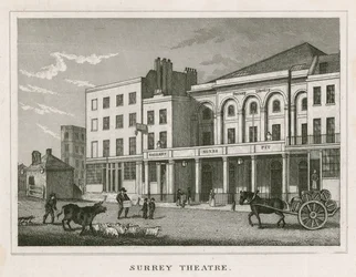 Surrey Theatre, Blackfriars Road, Londýn