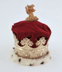 Vévodkyně z Norfolku Coronet (stříbrná, zlacená, samet a hermelín)