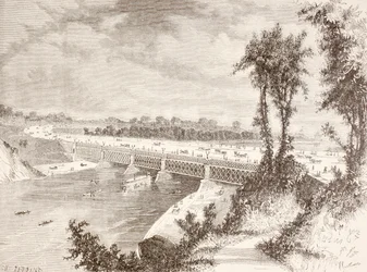 Girard Pointin silta (litho)