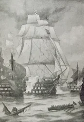 Zahájení bitvy o Trafalgar