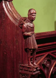 The Deddler of Swaffham, c.1462 (dřevo)