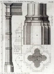 Druhý řád gotické architektury, 1741