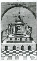 Tabernacle and Oltar (rytina)