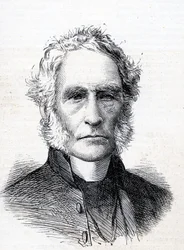 Správný reverend Alfred Ollivant (1798-1882) Ilustrace z The Graphic 13. ledna 1883