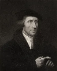 Thomas Linacre, nebo Lynaker, vyrytý H. Cookem z 