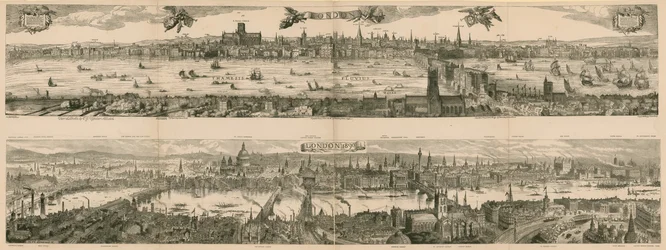 Dva pohledy na Londýn: 1616 a 1890