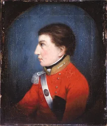Neznámý důstojník pěchoty, kolem 1800