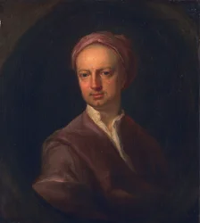 Neznámý muž, jménem Oliver Goldsmith, kolem roku 1730