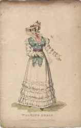 Vycházkové šaty