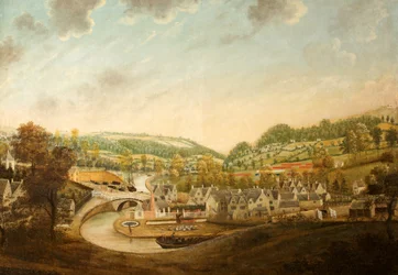 Wallbridge, Gloucestershire, kolem roku 1790