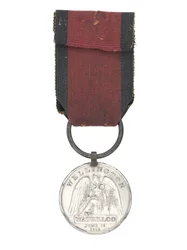 Waterloo Medal, jedna ze dvou medailí udělených chirurgovi Williamu Jonesovi