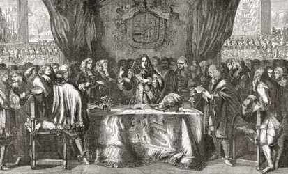 William II, suverénní princ Oranžský, z knihy Ward and Lock