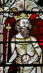 Okno Ew zobrazující Edwarda II